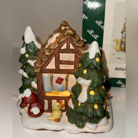 Fitz and Floyd “Toymakers workshop” holiday Hamlet 1993 -lights up - Picture 3 of 8